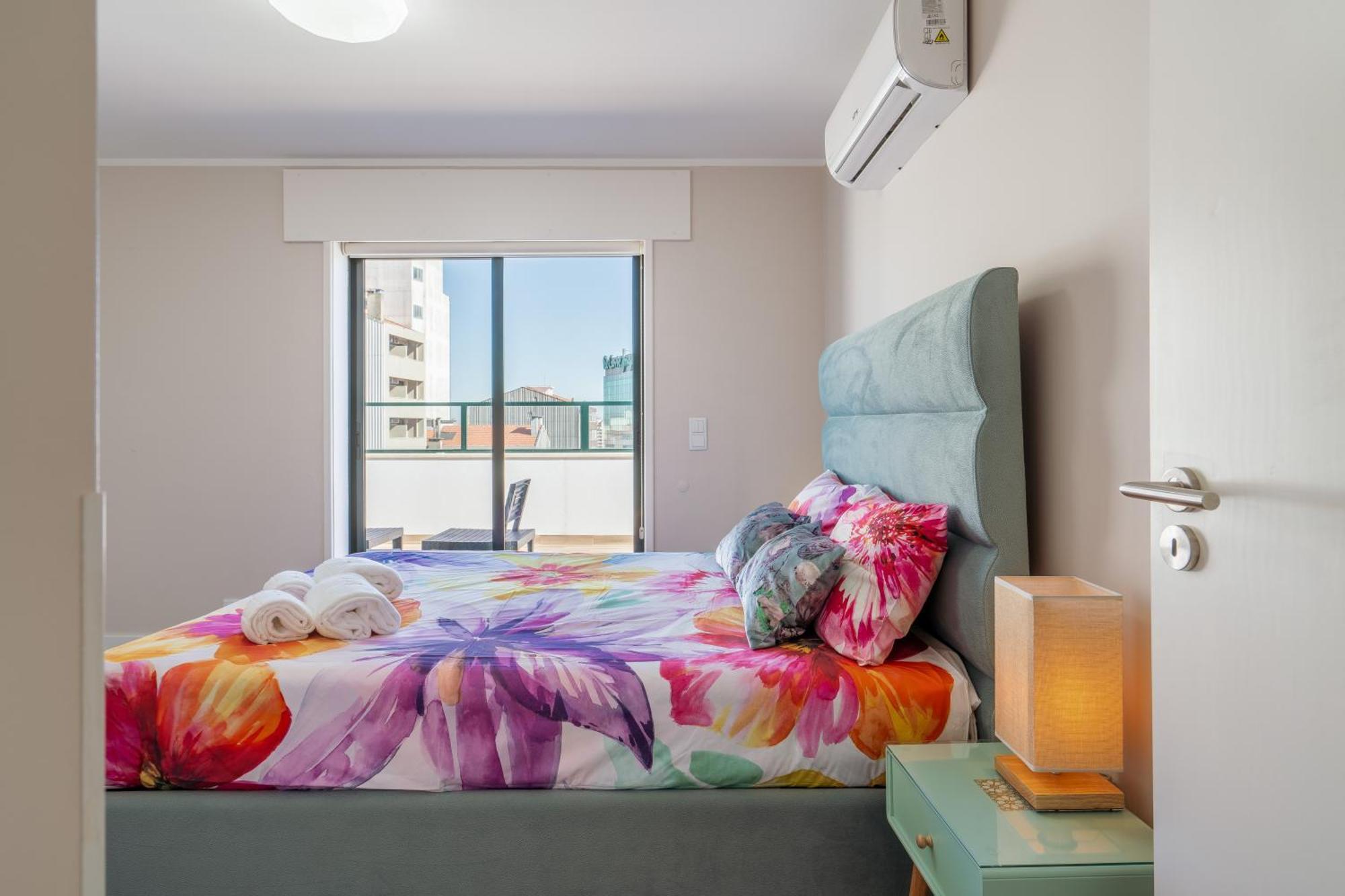 Gaia Terrace Apartamento Qian 2Br Ac L Free Parking Vila Nova de Gaia Esterno foto