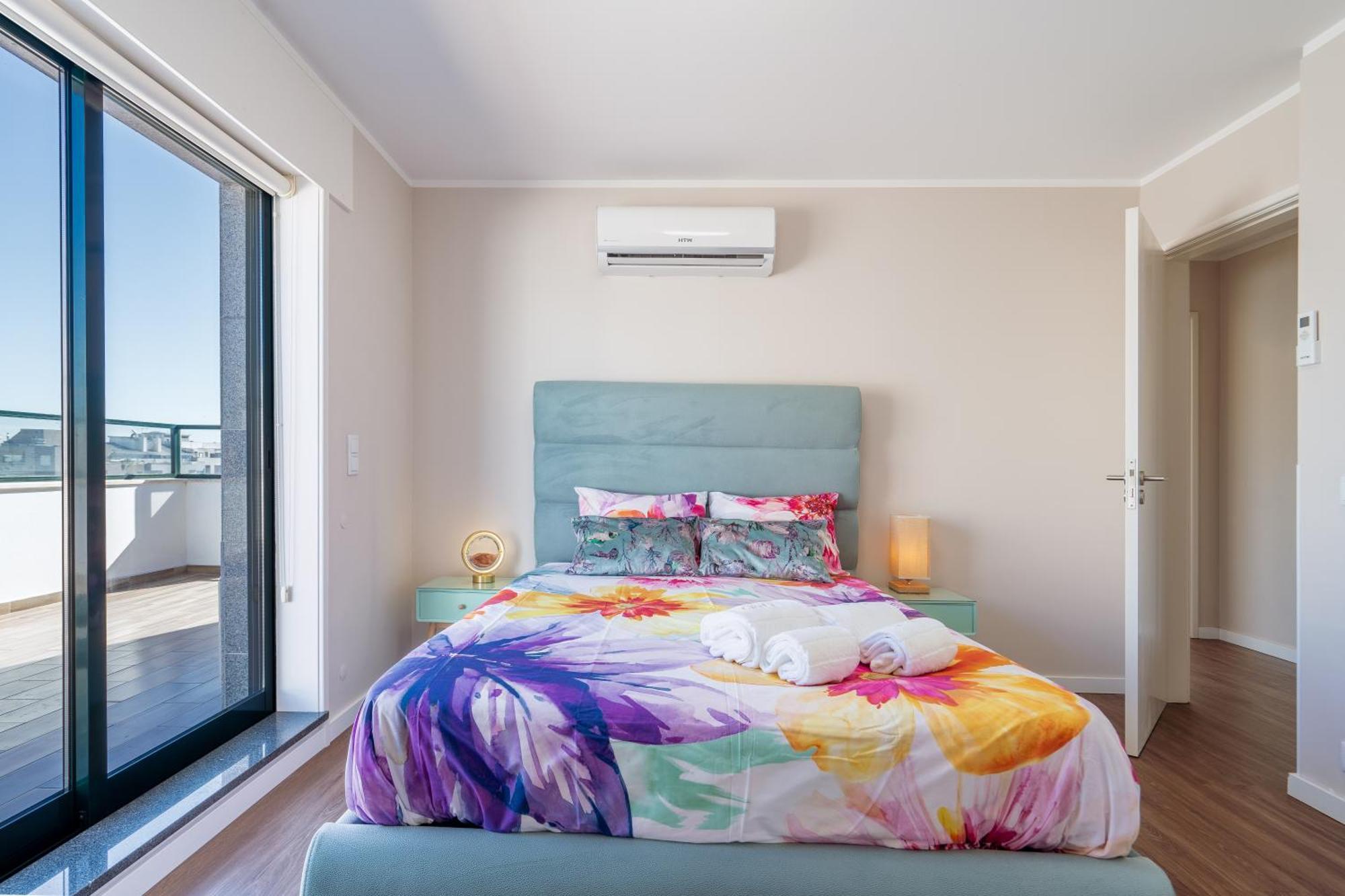 Gaia Terrace Apartamento Qian 2Br Ac L Free Parking Vila Nova de Gaia Esterno foto